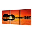 thumbnail image 3 of 3 Piezas / Set DIY de Decoración Moderna Pintura de Pared Impresión Foto Sin Marco Arte Impresión Imágenes Póster Soledad Pintura de la lona, 3 of 6