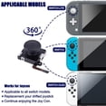 thumbnail image 2 of 4 Pack Joystick Replacement Repair Kit for Fix Drift Switch Joy con Controller & Switch Lite Joystick Parts Replacement Left/Right Analog Thumb Stick, 2 of 8