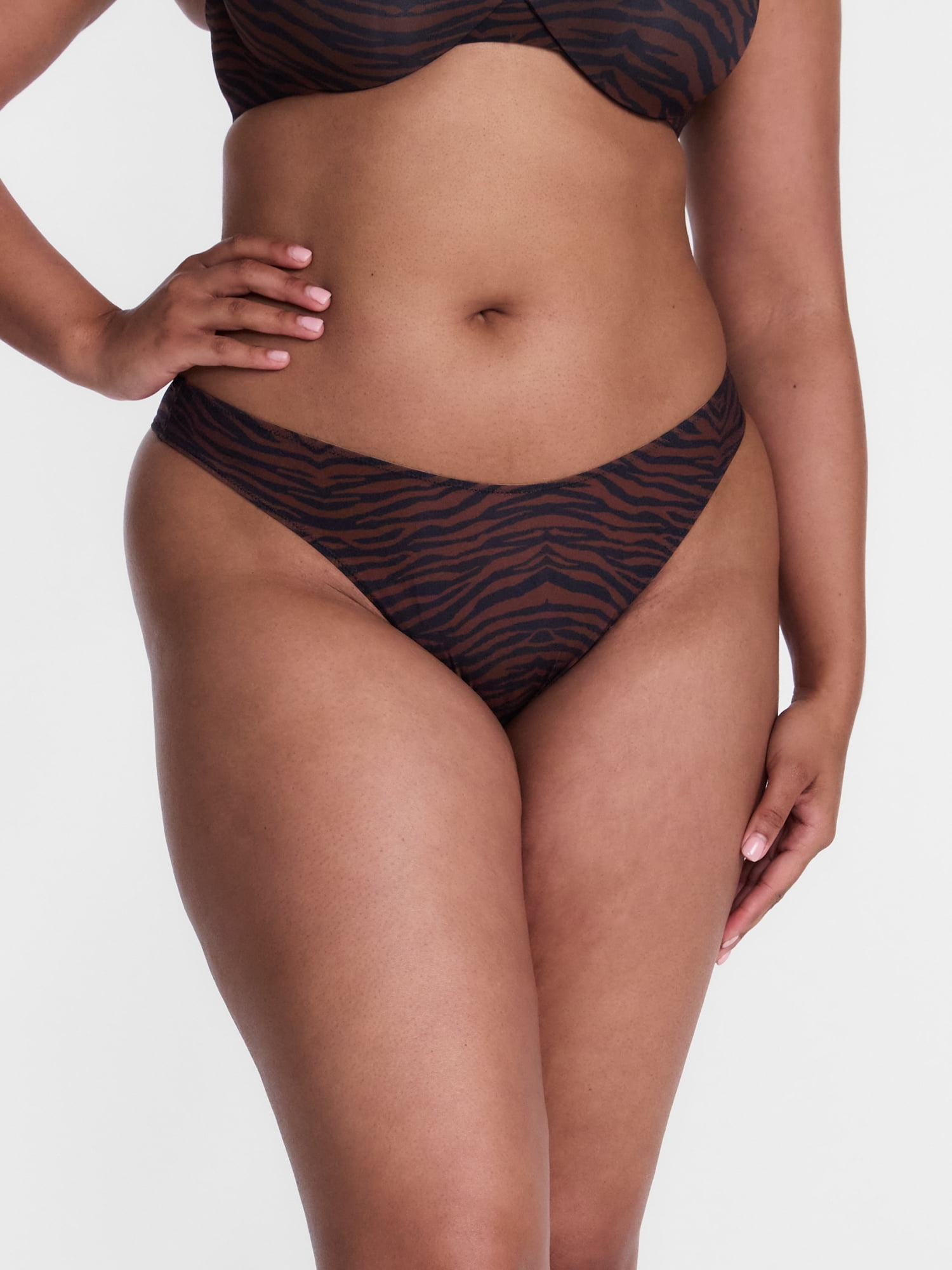 Joyspun Silky Mesh Thong, 3-Pack, Size S-XXXL