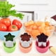 thumbnail image 5 of Star Heart Conejo Verduras Cortador Cocinero Cocinero 3pcs Hermoso cortador de frutas Dies, 5 of 7