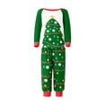 thumbnail image 2 of Family Matching Christmas Pyjamas Set Green Pattern Printed Clothes Set, Matching Sets Christmas PJs for Family Pajamas, 2 of 10