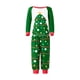 thumbnail image 2 of Conjuntos de pijamas navideños familiares a juego: camisetas de manga larga con cuello redondo + pantalones con estampado de árbol de Navidad, mono o conjunto para perro., 2 of 10