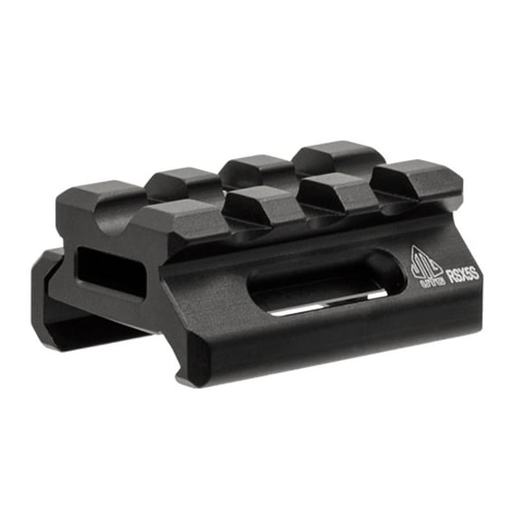 UTG Super Slim Picatinny Riser Mount 0.5" Height 3 Slots 1.57" Length