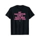 thumbnail image 1 of Camisetas de algodón de manga corta, cuello redondo, transpirables, modernas, cómodas, informales, con estampado gráfico divertido "Mi hija y yo hablamos mal de ti" para mujeres y hombres., 1 of 6
