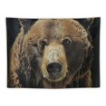 thumbnail image 5 of Orinice Brown Bear Tapestry Wall Hanging Unique Style for Home Decor - Graphic Tapestries for Living Room, Bedroom, and More 50x40inch, 5 of 6