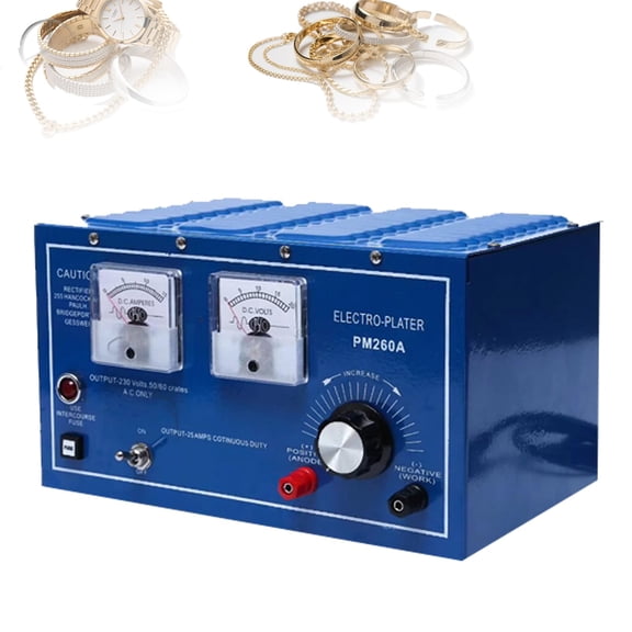 Portable Gold Plating Machine,Adjustable Voltage,30A Jewelry Silver Gold Plating Kit, Gold And Silver Electroplating Equipment Tools, Gold Silver Electroplating Machine Tool