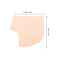 thumbnail image 2 of Unique Bargains 1 Pair Silicone Non Perforated Heel Protectors for Travelling Nude Silicone, 2 of 4