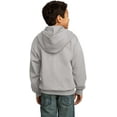 thumbnail image 2 of Port & Company Youth Core Fleece Full-Zip Hooded SweatShirt PC90YZH, 2 of 2