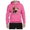 thumbnail image 2 of If It's Not a Bassett Hound Its Just a Dog Gift | Mens Dog Lover Hooded Sweatshirt Graphic Hoodie, Neon Pink, Large, 2 of 3