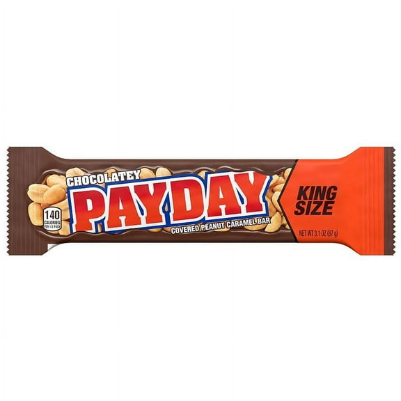 PayDay Chocolatey Peanut Caramel Bar 3.1oz Pack of 2