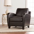 thumbnail image 6 of Southern Enterprises Bolivar Faux Leather Lounge Chair, 6 of 7