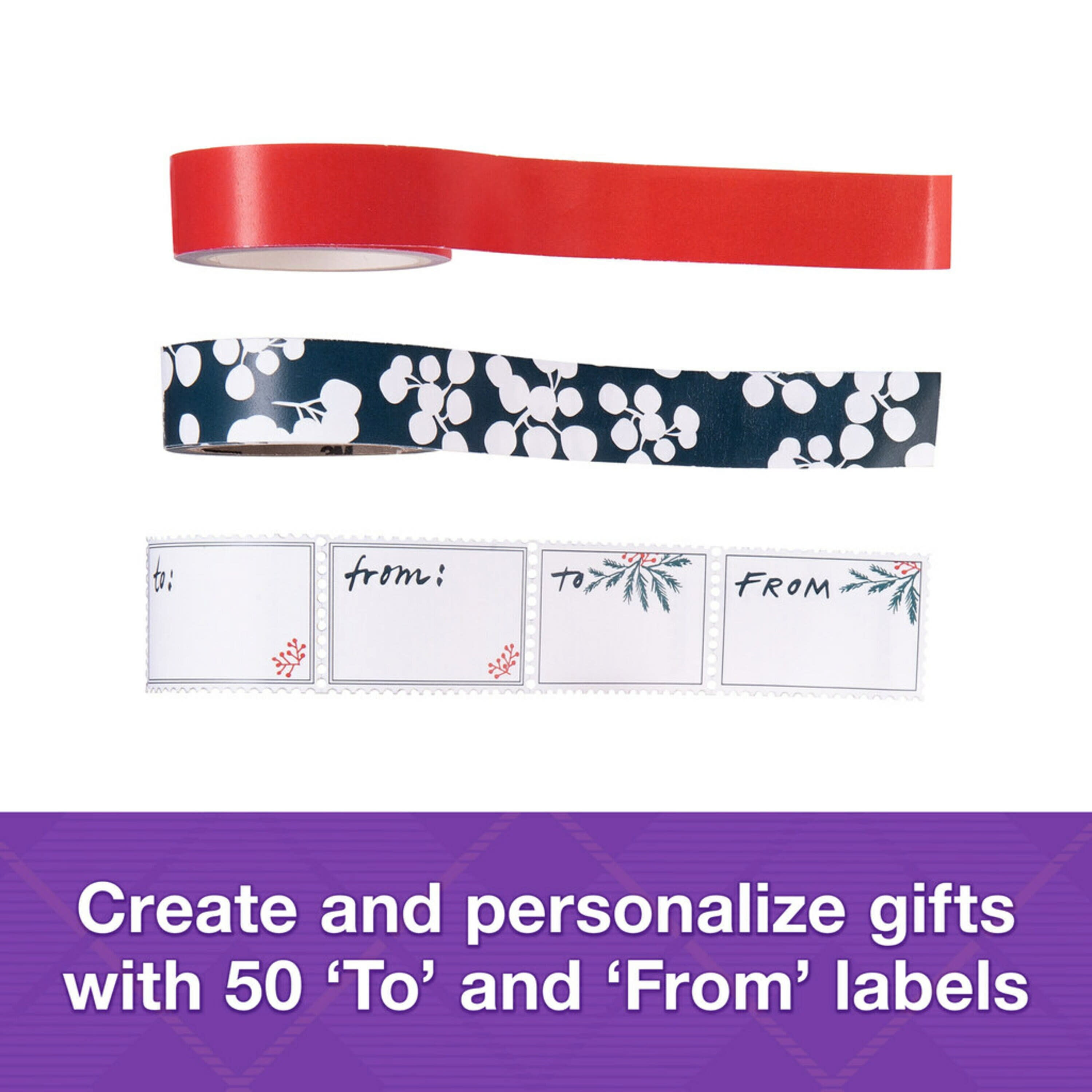 (40 pack) Scotch Gift Wrapping Kit, includes Tapes & Scissor