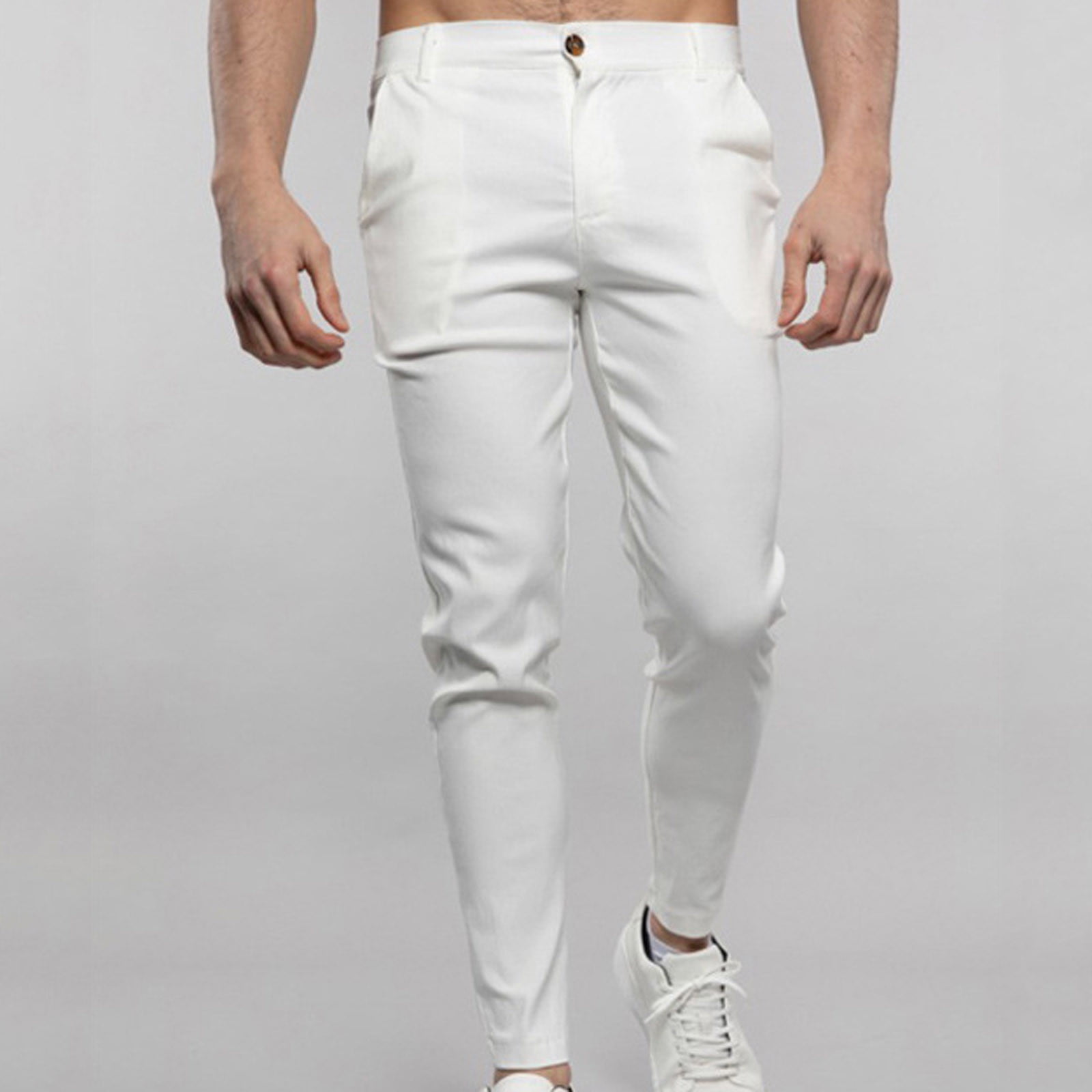 Mens Pants Men Casual Trend Lace Up Elastic Reflective Pants Hip Hop  Fluorescent Pants Night Sports Pants  Walmartcom