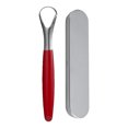 thumbnail image 2 of Mightlink Tongue Scraper Anti-slip Handle Groove Top Double-Sided Cleaning Easy Operating Tongue Cleaning Brush Tools for Unisex, 2 of 8