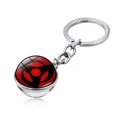 thumbnail image 1 of Uchiha Porte-Clés Il de Partage Double Face en Verre pour Naruto Anime, 1 of 9