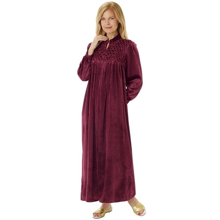 Carol Wright Gifts Long Zip Front Robe Walmart Com