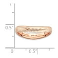 thumbnail image 4 of 925 Sterling Silver Stackable Expressions Polished Pink-plate Wave Ring Size: 6; for Adults and Teens; for Women and Men, 4 of 4