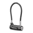 thumbnail image 1 of shackle padlock 4 digit rustproof for gates and sheds, 1 of 5