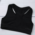 thumbnail image 5 of JanJean Girls 2 Piece Dance Outfit Gymnastics Racer Back Crop Top with Boyshort Sport Athletic Dancewear Black 10-12, 5 of 6