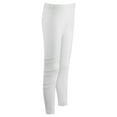 thumbnail image 3 of YEAHDOR Kids Girls Ice Skating Pants Shiny Rhinestones Exercise Training Trousers Acrobatics Leggings White 12, 3 of 7