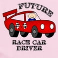 thumbnail image 2 of CafePress - Future Race Car Driver Cute Baby Boy Bodysuit - Baby Light Bodysuit, Size Newborn - 24 Months, 2 of 4
