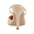 thumbnail image 3 of Journee Women's Yvon SuperNatural Shades Narrow Width Pointed Toe Mule Pumps, 3 of 9