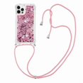 thumbnail image 1 of Funda FOXDOCK para iPhone 12 Pro con Cuerda Ajustable, Brillo Líquido, Protección Antigolpes y Lente – Ideal para Regalo, 1 of 6