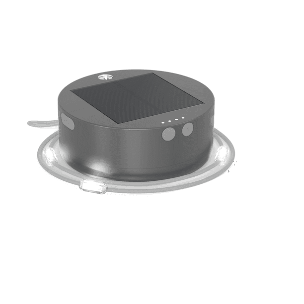 Luci Outdoor Solar Inflatable Lantern Walmart Com Walmart Com