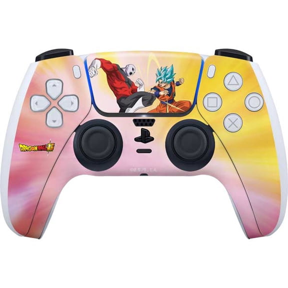 Skinit Dragon Ball Super Goku vs Jiren Fate of the Universe PS5 Controller Skin