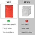 thumbnail image 5 of Semfri 20 Pcs Mesh Onion Bags 20 x 32 inch Mesh Produce Bags Hanging Vegetable Storage Mesh Storage Bagsfor Onions Vegetables Potatoes Citrus Crawfish Firewood Red, 5 of 7