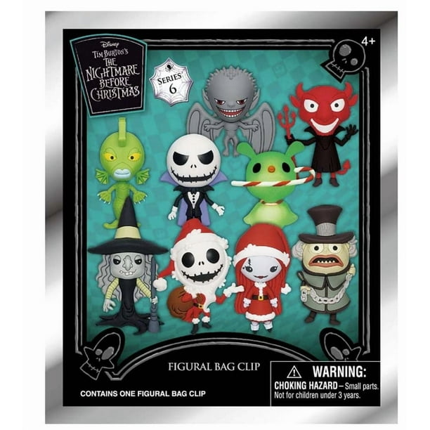Clip para bolsa The Nightmare Before Christmas Series 6, 3D Foam