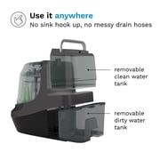 Baby Brezza Bottle Washer Pro - Baby Bottle Washer, Sterilizer + Dryer - All in One Machine Cleans Baby Essentials, Bottles + Pump Parts – Appliance Replaces Bottle Brushes & Drying Racks, Charcoal