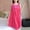 Hot Pink, variant on Red Women's Nightgowns & Sleepshirts, Women Casual Solid Dress Sleeveless Round Neck Lace Splice Dress Pullover Loose Dress,Women Nightgowns & Sleepshirts
