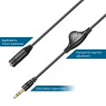 thumbnail image 2 of Cable de extensión para auriculares pChero, 3,5 mm, macho a hembra, 1 m, 2 of 6