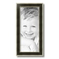 thumbnail image 2 of ArtToFrames 7x16" Black Panel With Silver Lip Picture Frame, Multi Wood Poster Frame, with Regular Glass and 2 (FBPL-5093), 2 of 7