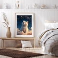 thumbnail image 6 of Diamond Art Kit for Adults, Starlit Kitten Dreamy Night Sky Diamond Painting for Adults Beginners, DIY Diamond Art Painting Kits, 5D Diamond Painting Crafts for Home Decor 12x16 Frameless, 6 of 7