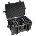 thumbnail image 3 of B&W International 6800/B/RPD 70.9 L Plastic Outdoor Case w/ Wheels & RPD Insert, 3 of 3
