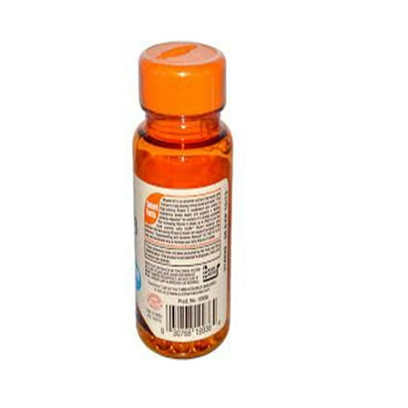 Sundown Naturals High Potency D3 Vitamin D 1000 IU Softgels 200 ea (Pack of 4)