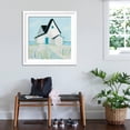 thumbnail image 3 of Art.com Cottage by the Sea Neutral Art Print by Phyllis Adams, White Frame Wall Art, 38" x 38", 3 of 5