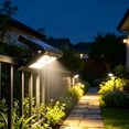 thumbnail image 5 of Solar Outdoor Clip Light with Motion Sensor Portable LED Camping Light Adjustable for Garden Fence Garage Home Emergency Lighting 6.5*4.1 inches, 5 of 8