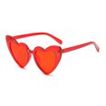 thumbnail image 1 of Amor mujeres gafas de sol en forma de corazón corazón de melocotón gafas de sol de montura grande chica suave Harajuku gafas de sol de moda, 1 of 6