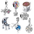 thumbnail image 2 of Charms Pandora de plata 925 Encantos Colgantes Para Pulsera Accesorios, 2 of 4