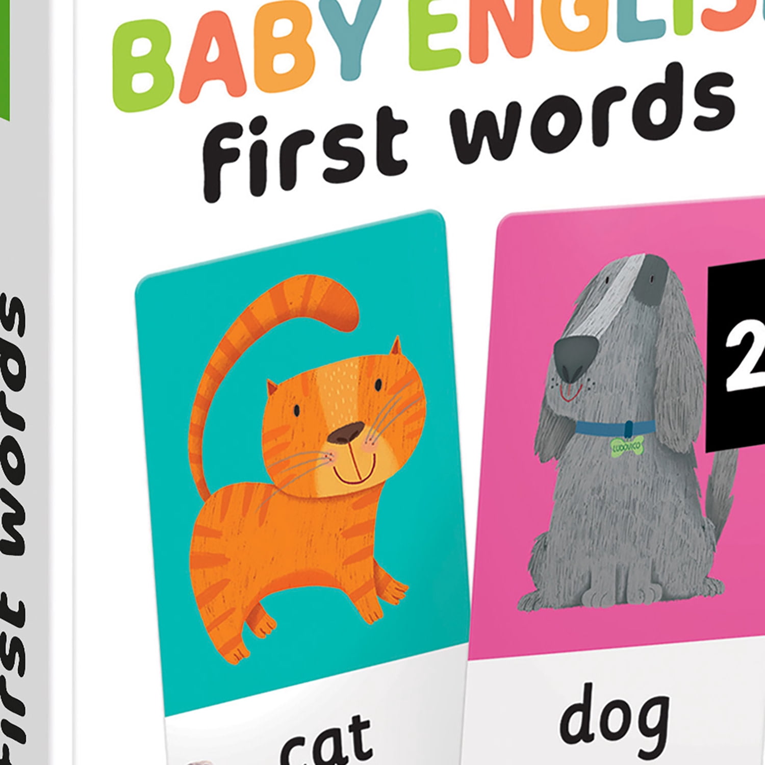 Headu: Maxi Flashcards - Baby English First Words - Listen-Pronounce Language Development, Recognition Game, Sound App Play, Montessori, Toddlers 2-4