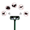 thumbnail image 3 of Repelente Repelente ultrasónico de animales con sensor de movimiento Repelente de plagas al aire libre con energía solar Repelentes de jardín impermeables para ratones, ratas, ardillas, zorrillos, rac, 3 of 7