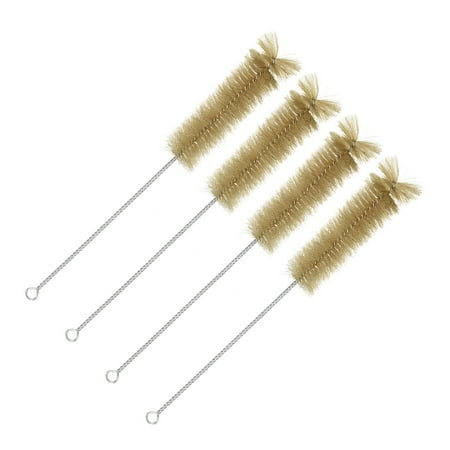 4pcs 500ml Graduated Cylinder Brush Reagent Bottle Test Tube Pipe Bristles