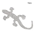 thumbnail image 4 of Advancent Parche de reparación de chaqueta de plumón de 10 piezas con parches de puntos de diamantes de imitación para bolsa Tela de costura y artesanía lagarto de pared, 4 of 6