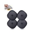 thumbnail image 1 of Hair Drain Catcher,Square Hair Drain Cover For Shower Silicone Hair Stopper With Suction Cup,Easy To Install Suit For Bathroom,Bathtub, 1 of 5