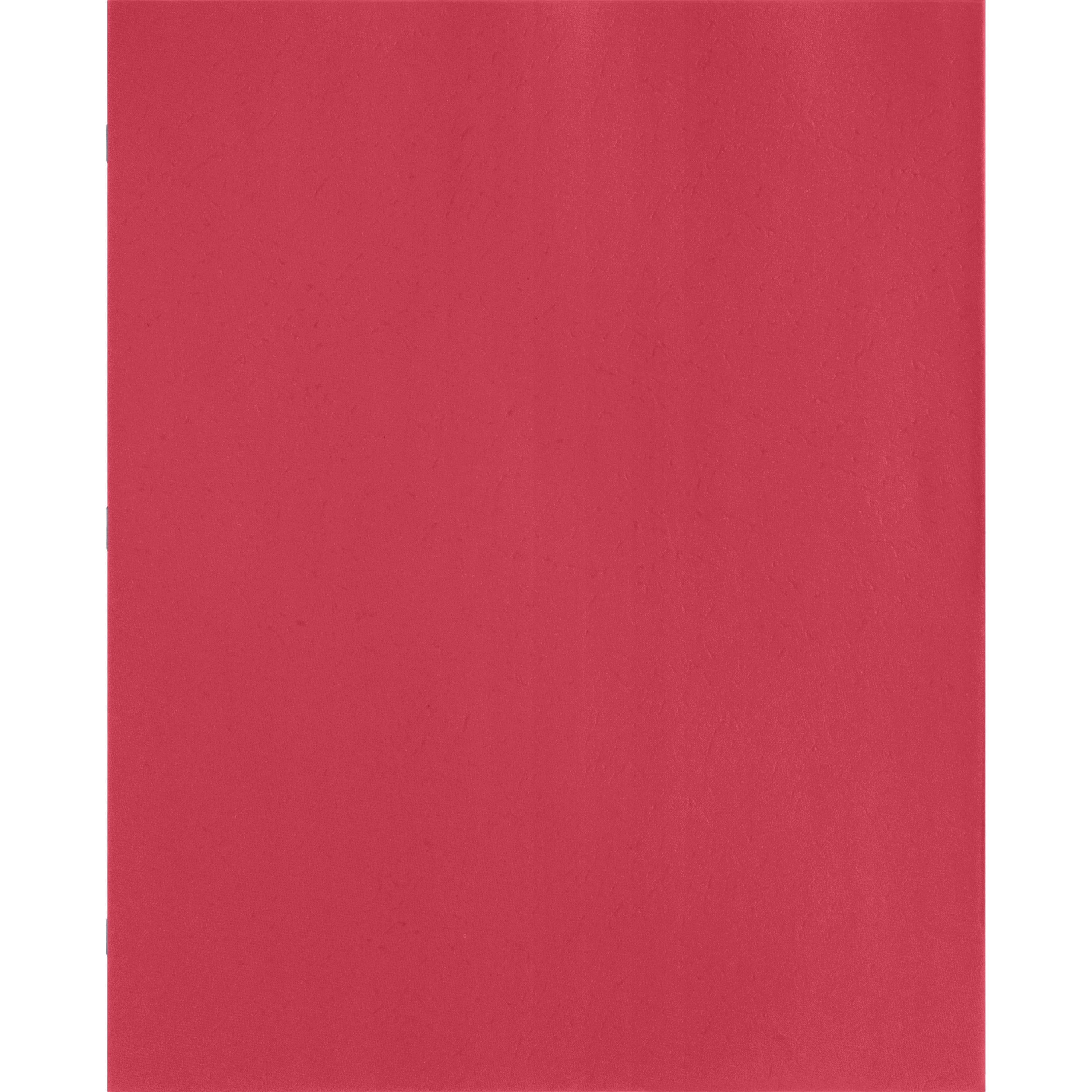 Business Source, BSN78510, Pocket Folder, 25 / Box, Red