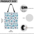 thumbnail image 7 of Yuyamidu Sea Turtle Car Garbage Bag for Front Seat Back Seat Hibiscus Car Trash Bag Universal Vehicle Garbage Bag Automobile Accessories Portable Car Storage Bag Organizer, 7 of 7