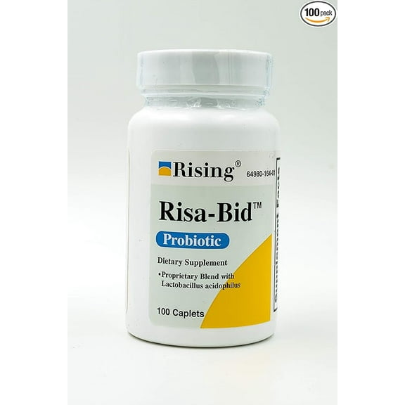 Rising Risa-bid Probiotic Caplets 100 ea